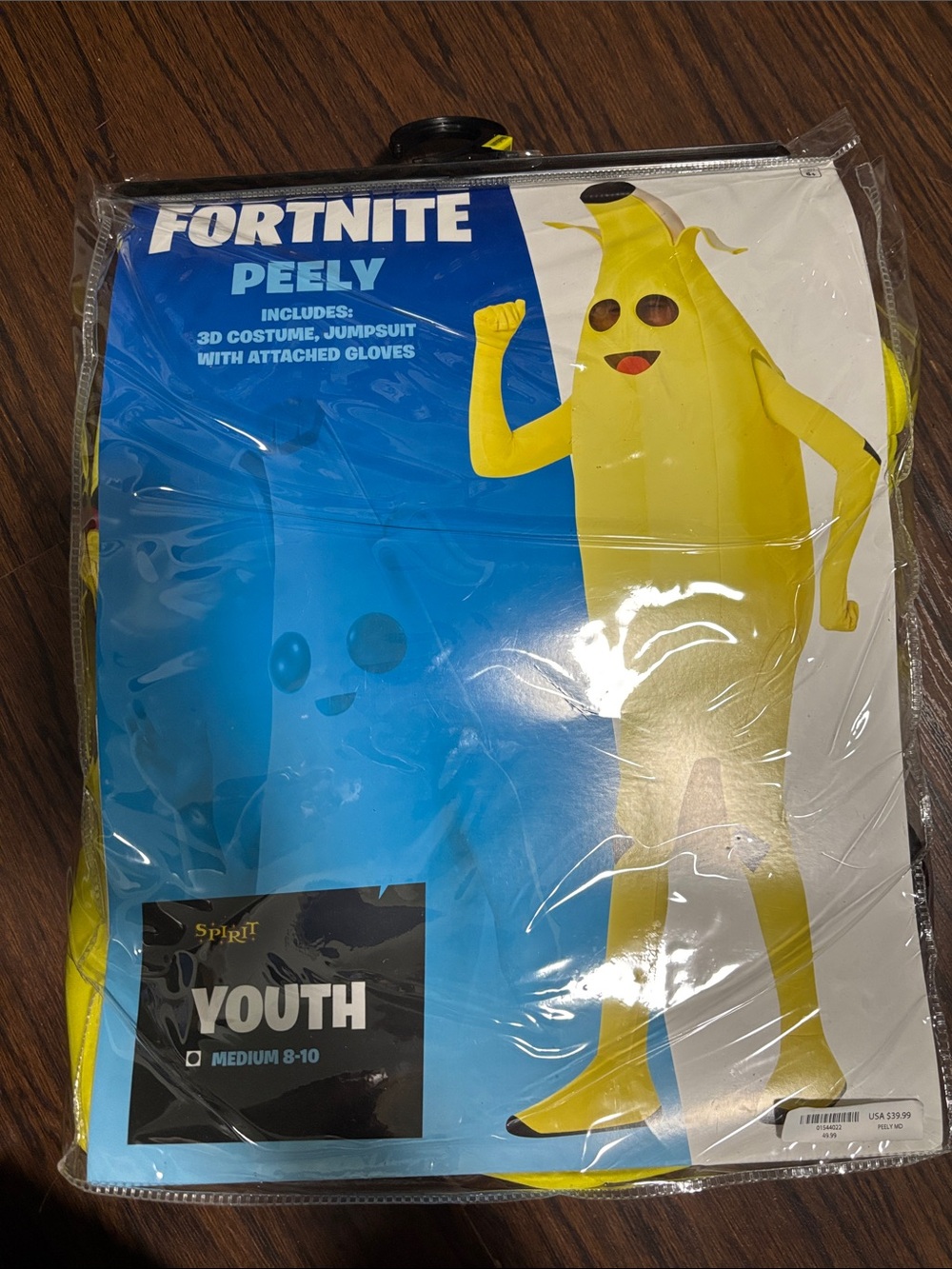 Fortnite Peely Youth Banana Costume - Yellow